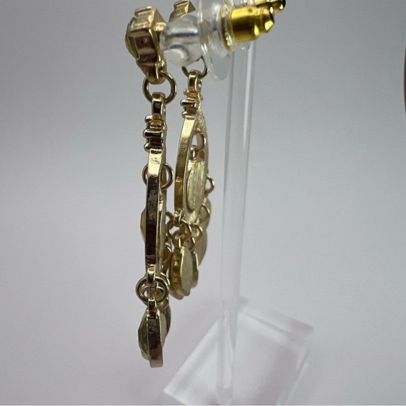 Vintage Dangle Chandelier Earrings - Picture 4 of 8